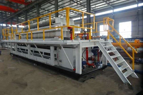 泥漿不落地隔膜壓濾機