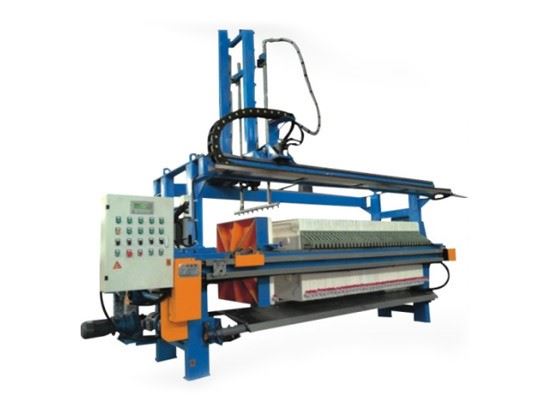 自動拉板可沖洗壓濾機